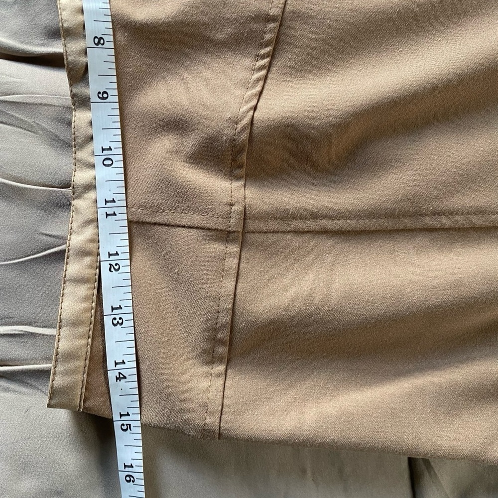Zac & Rachel Brown Fishtail Skirt, Size 6P - Picture 5 of 9